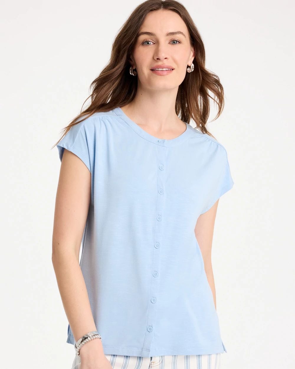 Refined Button Tee | Chico's